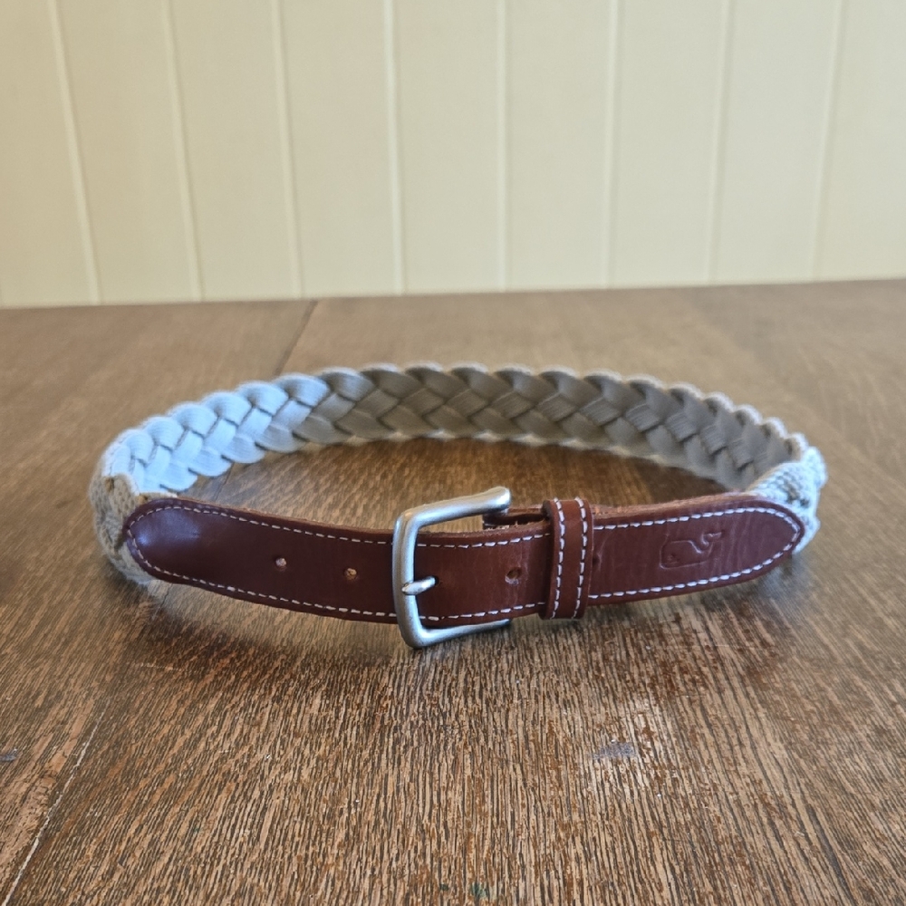 Vineyard Vines Braided Rope Club Belt, Men's Size 32
